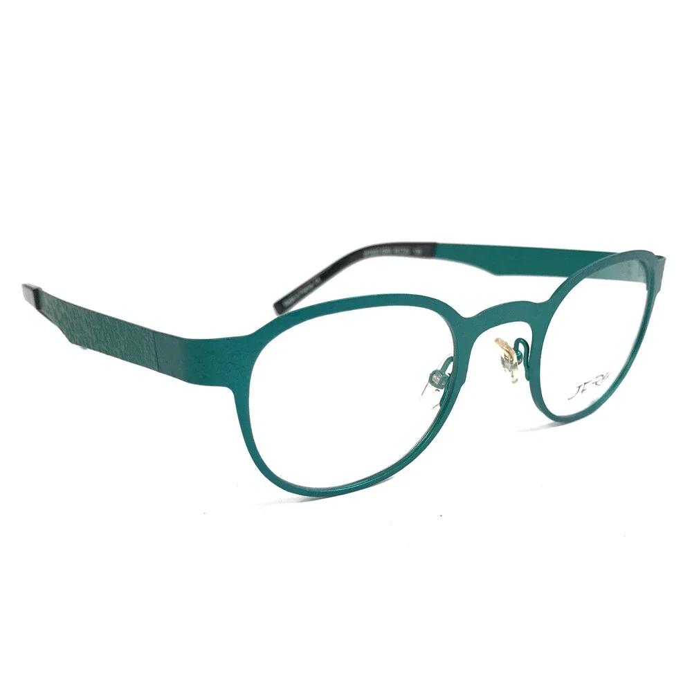 J.F. Rey Eyeglasses Frames JF2600 4949 Vert Green Square Full Rim 45-23-135